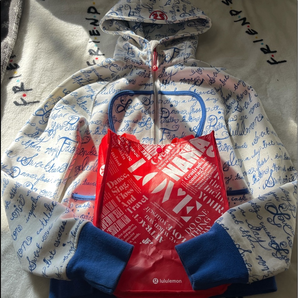 Limited edition Lululemon scuba hoodie